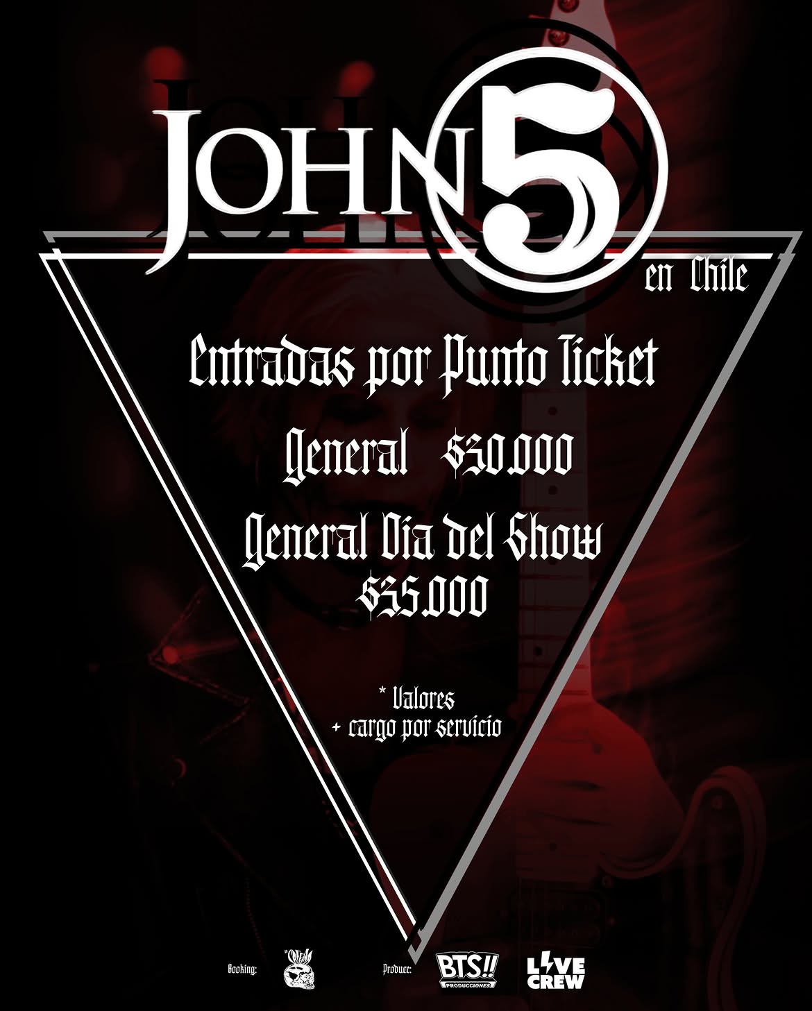 John 5 viene a Chile en plan solista